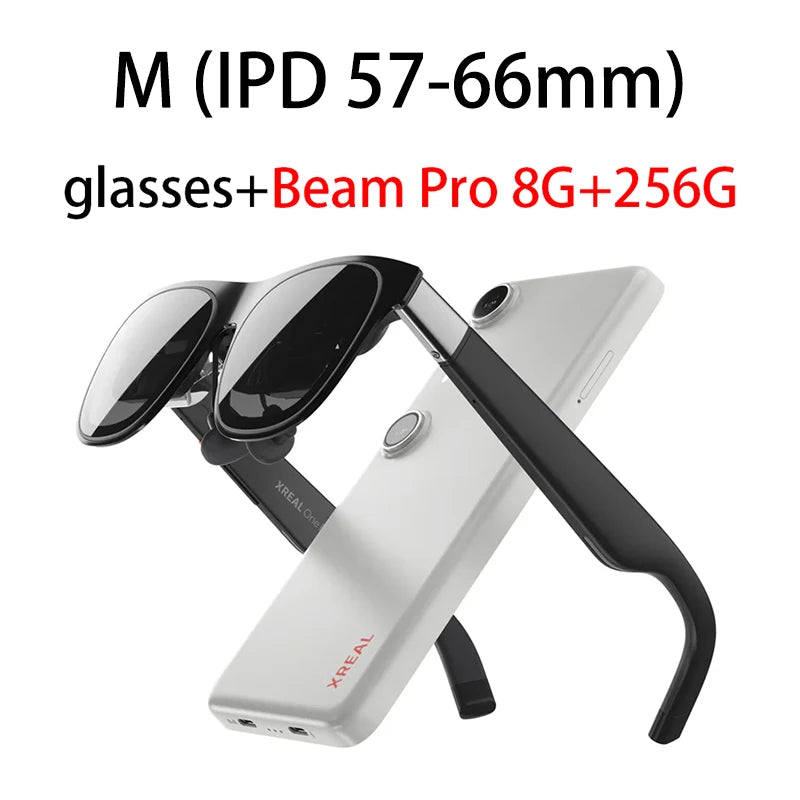 Xreal One Pro Ar NEW Glasses Set BigHD Screen Follow Mode 3Ms M2P Latency Easy Setting Immersive Experience Video Game Movies