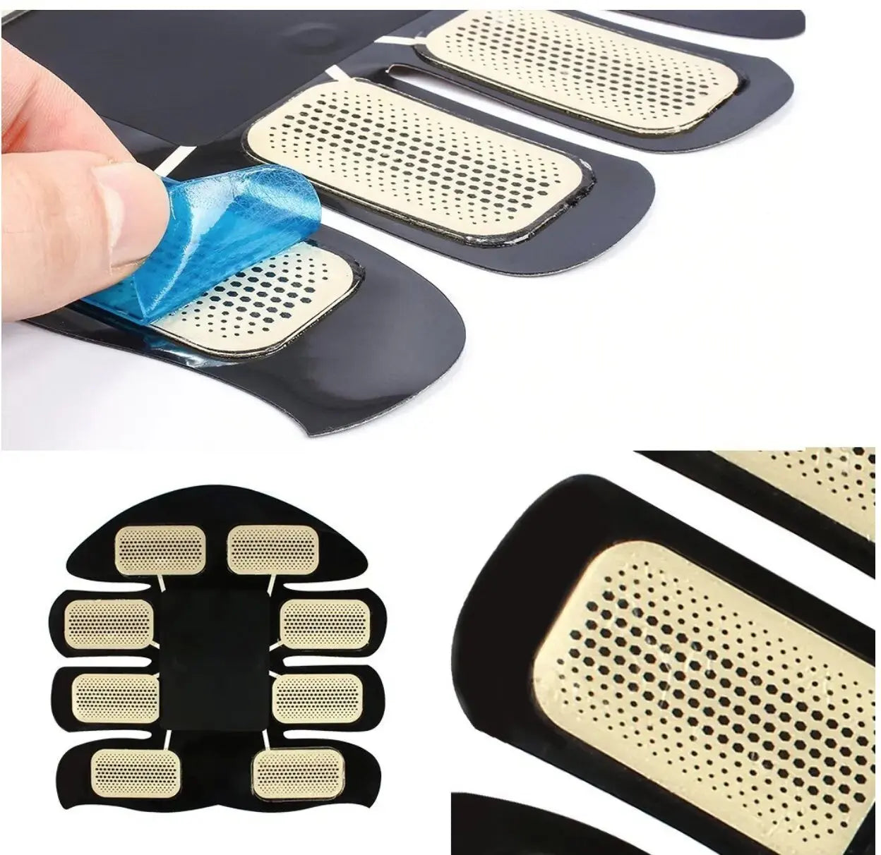 Electric Wireless Muscle Trainer Battery 8 Pack 6pack Abdominal Muscle Trainer Male and Female Fitness  Massager