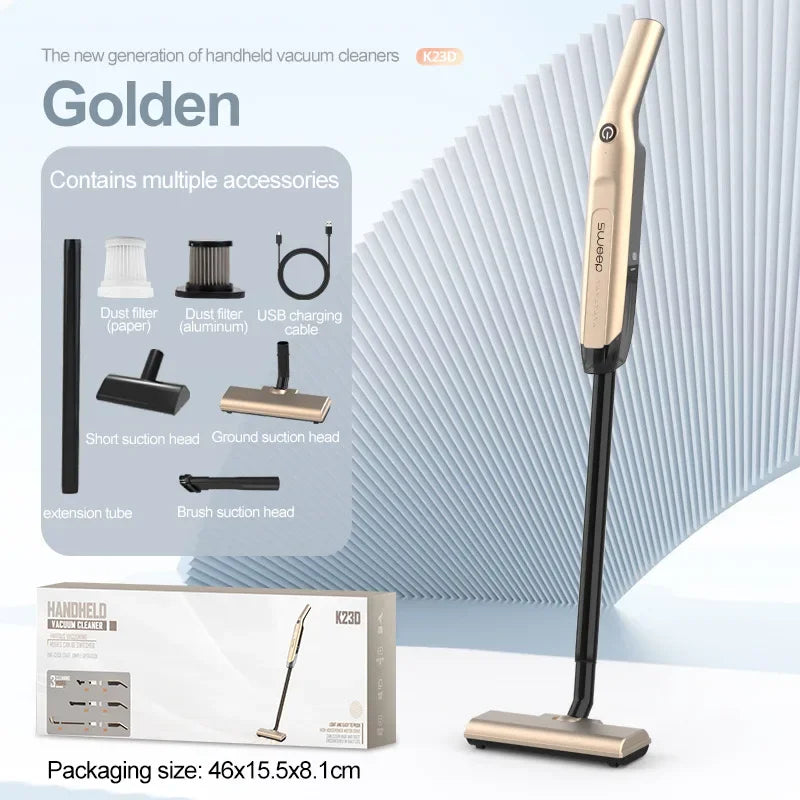 Wireless Vacuum Cleaner 20000Pa Suction Handheld Powerful Vacuum Cleaner Low Noise Multiple Accessories to Meet Your Needs