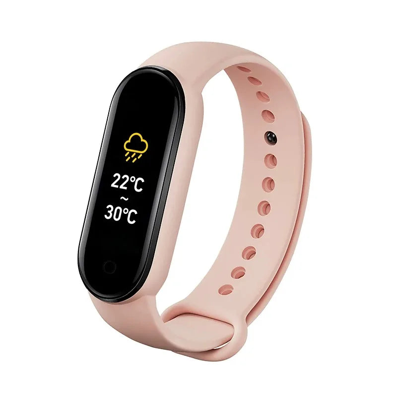New Smart Bracelet Men Women Fitness Tracker Smartwatch Blood Pressure Heart Rate Monitor Band Smartbracelet For Android iOS
