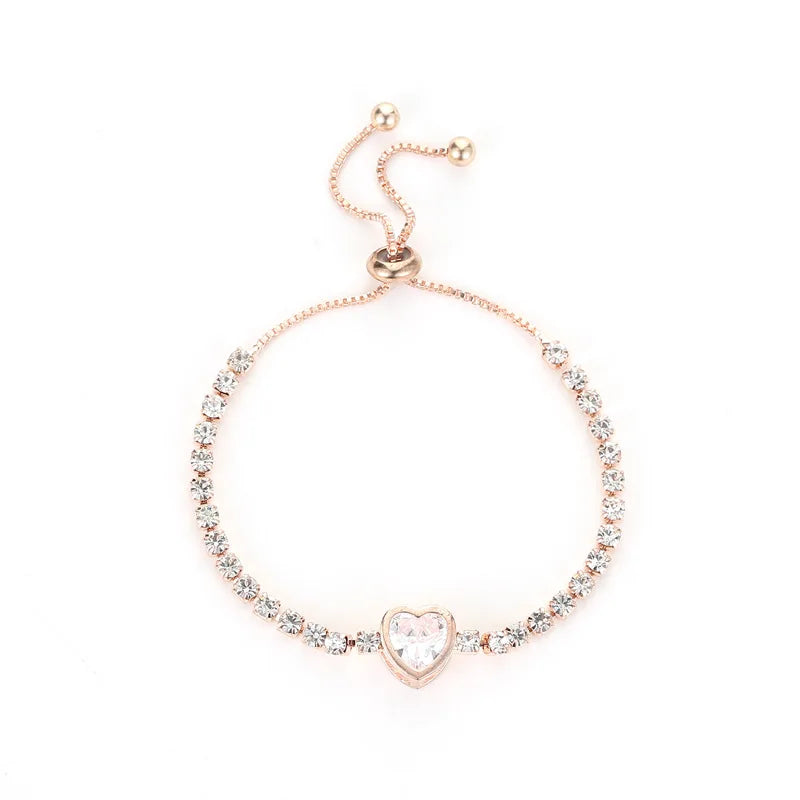 Luxury Gold Plated Oversized Zircon Adjustable Bracelets For Women 2022 New Trendy Shiny High Quality Bracelet Wedding Jewelry
