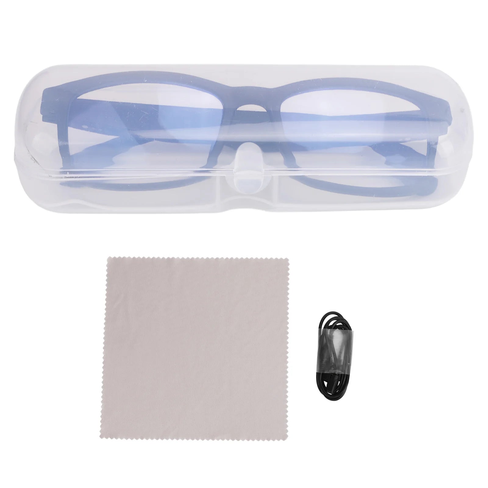 Smart Sound Glasses with Mic Blue Light Filter Touch  Outdoor Cycling Bluetooth 5.3 Glasses Smart Sound Glasses