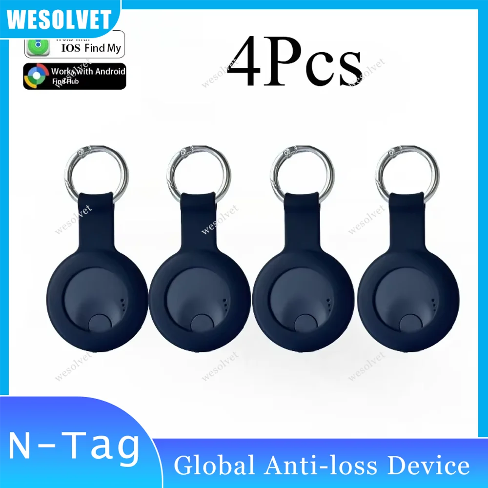 Smart Tracker Tag For Google Anti-lost Tags Locator Wallet Keychain Key Wallet Item Finder Use Find My For APPle's Phone