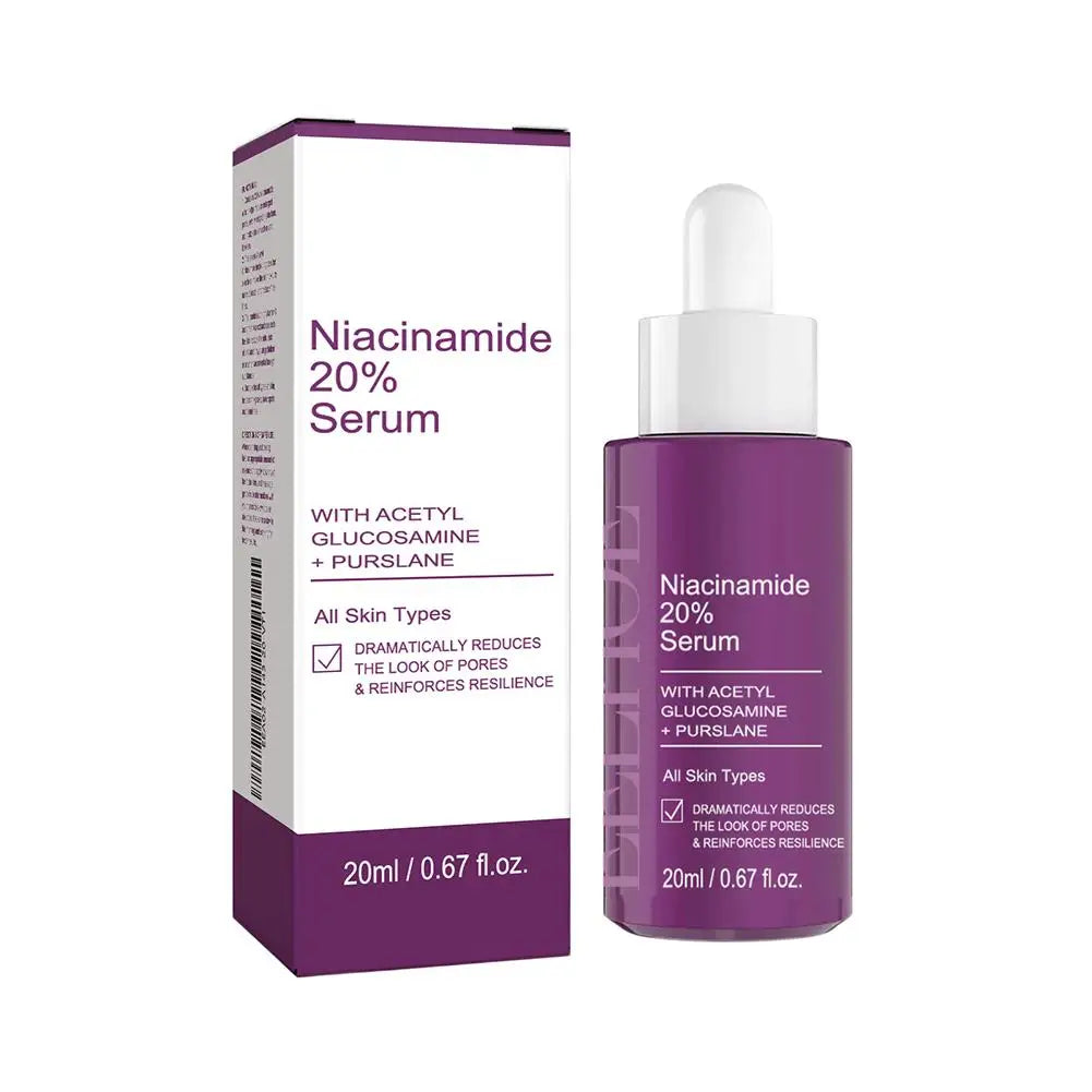 20% Niacinamide B3 Concentrated Serum for -Aging, Minimizing Large Pores & Discoloration, -Free, 0.67 Ounce Skin Care Blemish