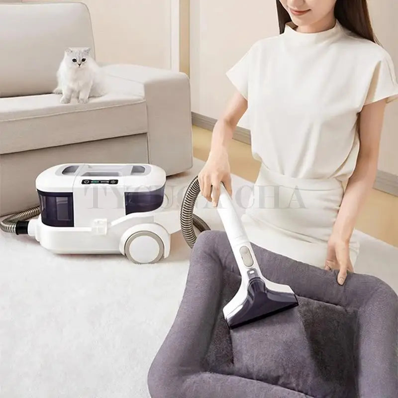 Multi-Functional Fabric Sofa Carpet Clean Machine Spray Suction Integrated Carpet Mattress Cleaning Artifact Home Car Cleaner