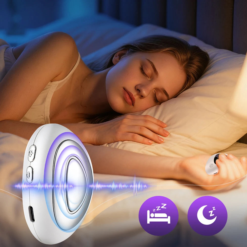 Handheld CES Sleep Aid Device Microcurrent EMS Pulse Hypnosis for Insomnia Mental Stress Anxiety Relief And Relaxation