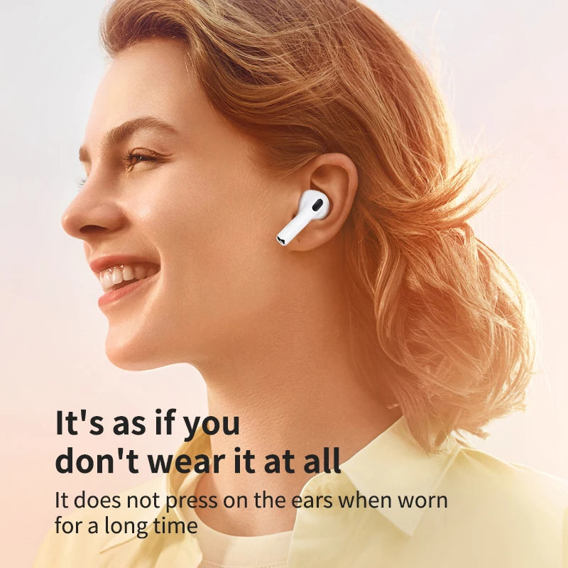 Airs Pro Wireless Earbuds Fake AirPod Bluetooth Earbuds with Hi-Fi Stereo and Microphone Charging Case with All Smartphones