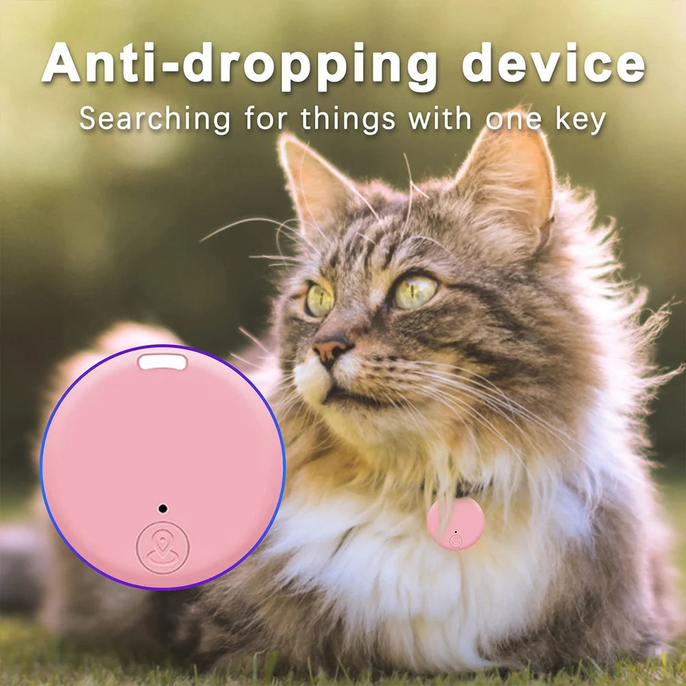 Mini GPS Tracker Device Anti-Lost Reminder For Pet Kids Bag Key Wallet Smart Bluetooth Connected IOS/ Android App Finder Locator