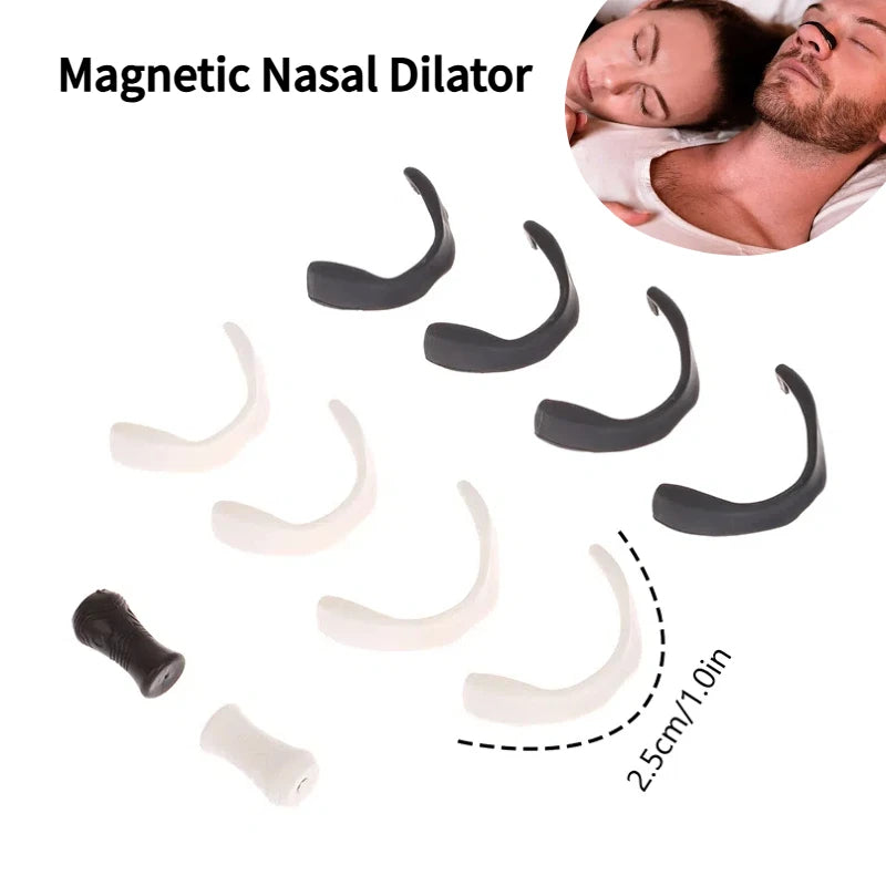 Magnetic Nasal Dilator Sleep Nasal Clip Nose Breathe Better Sleeping Anti Snoring Magnetic Nose Clip Sports Nasal Clip