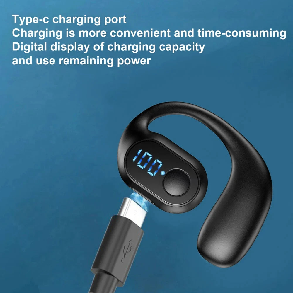 Wireless Bluetooth 5.4 Headphone TWS Ear Hook Earphone HiFi Stereo Noise Reduction Headset Waterproof Earbud for Huawi For Xiami