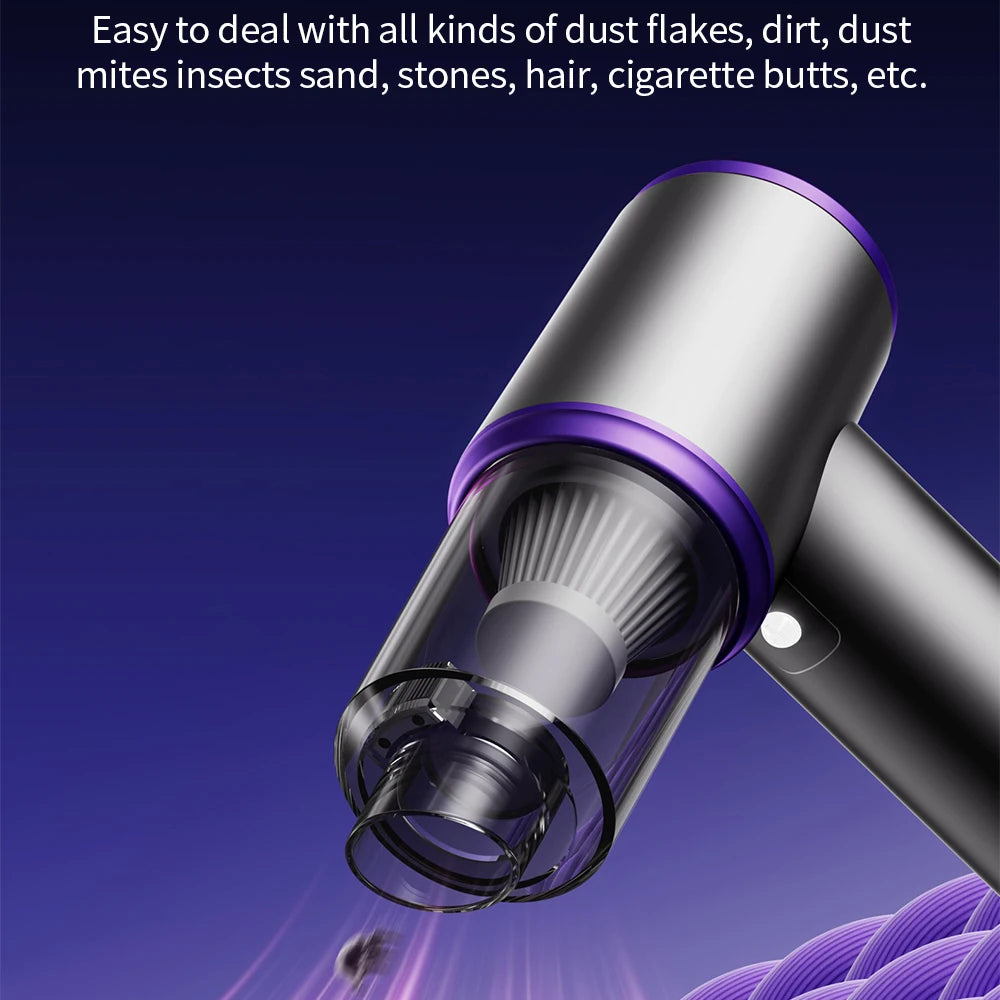 2025 New Car Vacuum Cleaner High Power Handheld Wireless Brushless Motor Cleaning Machine Powerful Air Duster For Home Appliance