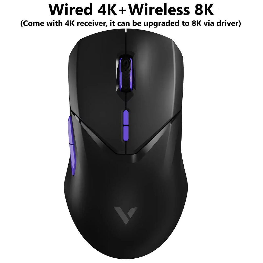 Rapoo VT9PRO/VT9Air 4K Wireless Gaming Mouse Superlight 26000DPI 4KHz Polling Rate 0.25ms Response Time 180H BatteryLife PAW3398