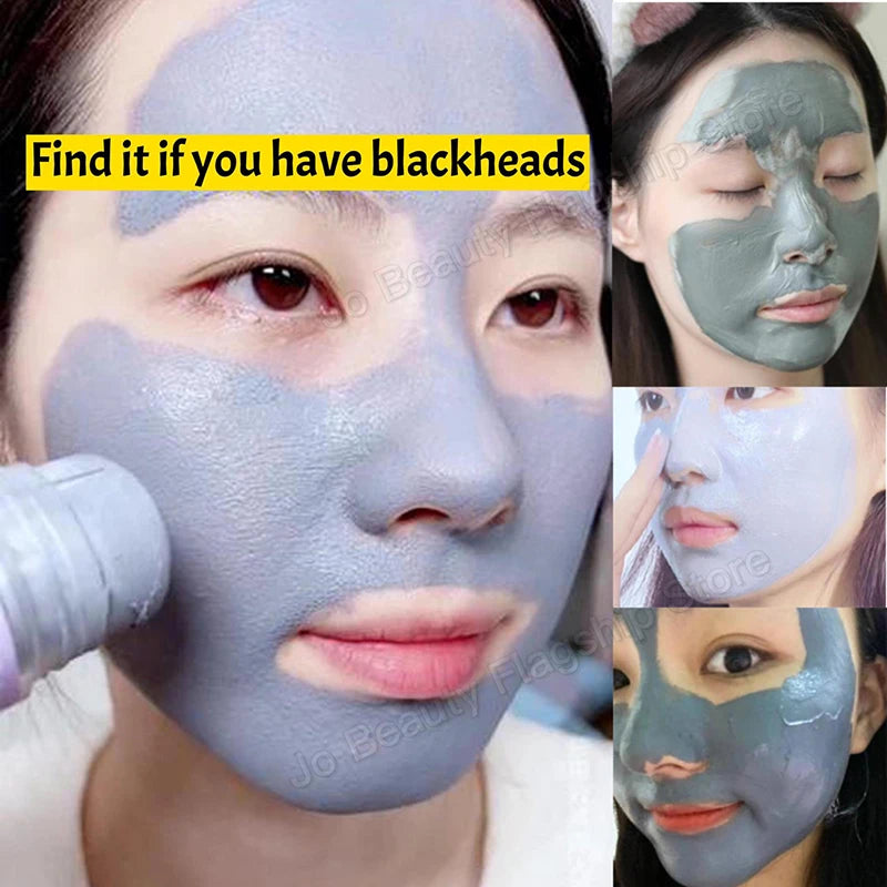 Shrink Pores Mask Salicylic Acid Deep Cleansing Stick Kaolin Clay Refines Skin Remove Forehead Blackhead Chin Pimples Acne Treat