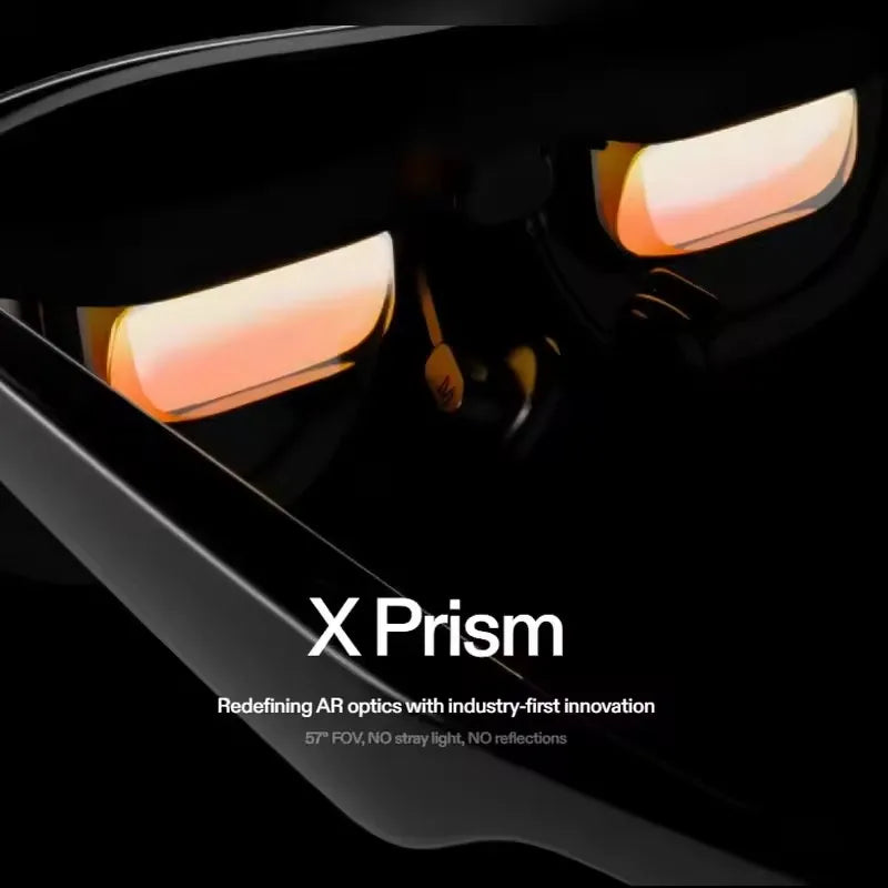 XREAL One Pro Real Smart AR Glasses X Prism 3DoF 120hz 171inch OLED Display Private Cinema Pocket TV for Phone PS5 Switch Gaming