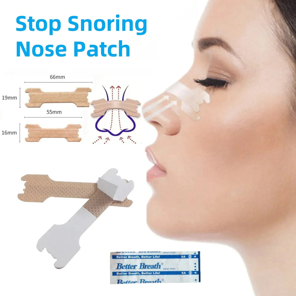 Breath Nasal Strips Right Aid Stop Snoring Nose Patch Good Sleeping Clear Pad Product Easier Better Easier Breathe Sleep Aid