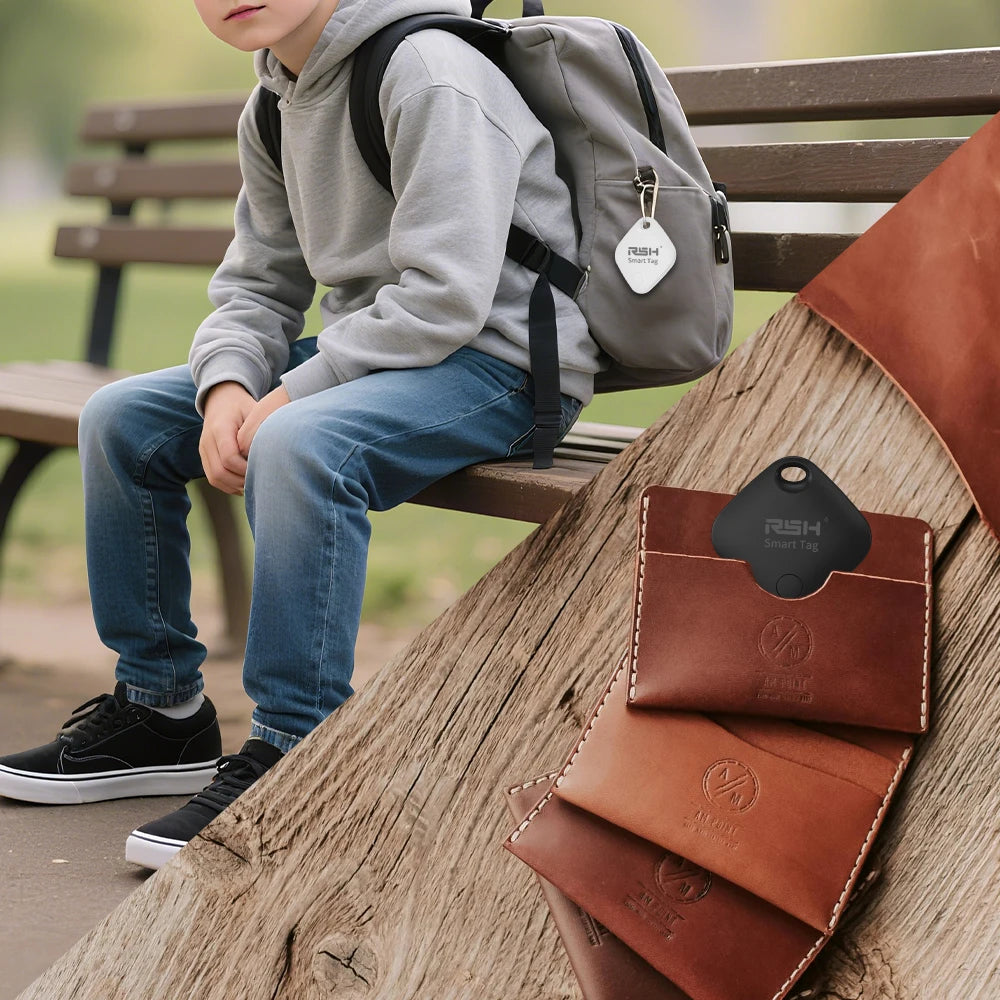 4PCS Security Tracker Android Anti Loss Smart Tag via Google's Find Hub Navigation Finder Locator for Xiaomi Samsung Pixel Vivo