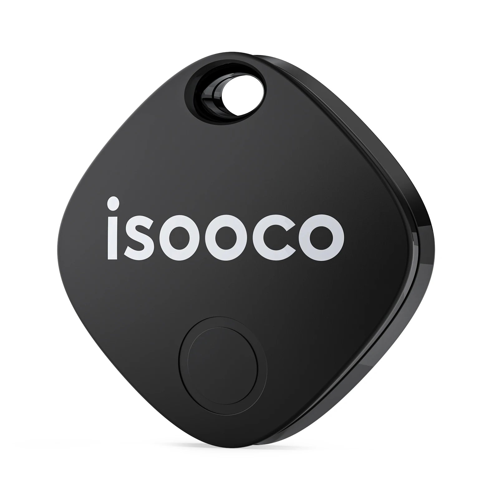 1/2/3/4pcs isooco Mini Car Locator Anti-lost Wallet Keychain Smart Tag Bluetooth Tracker Key Item Finder Use Find My (IOS Only)