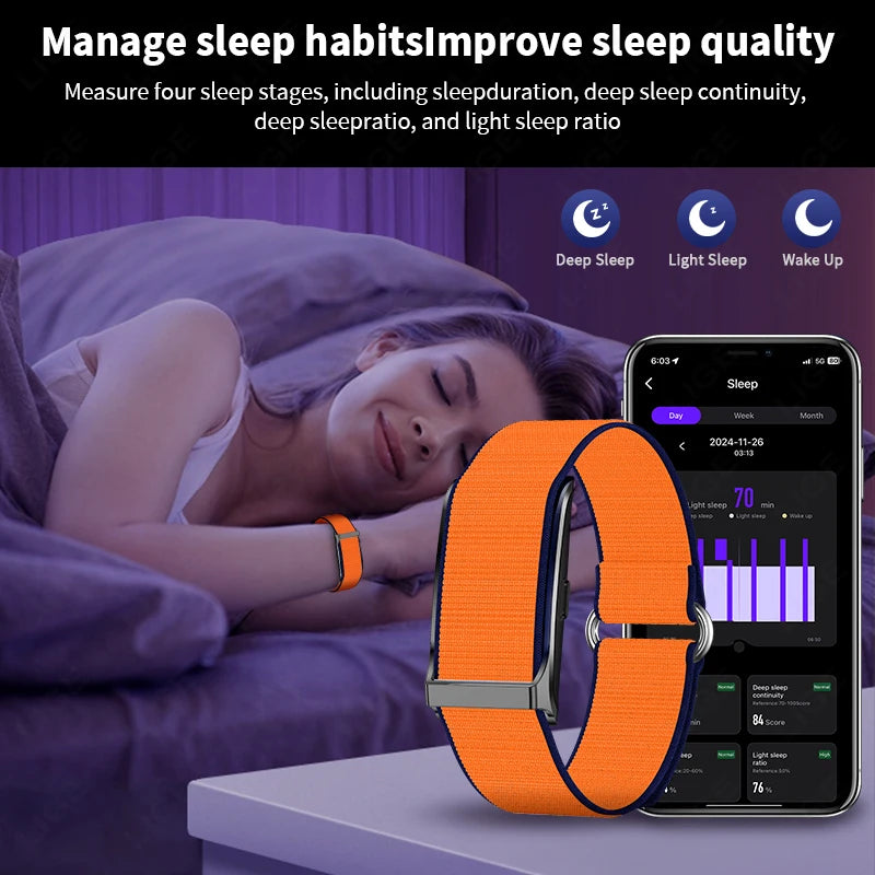 LIGE Smart Watch Men Sports Smart Bracelet Fitness Band Heart Rate Blood Pressure Monitor Waterproof Multifunction Watches Women