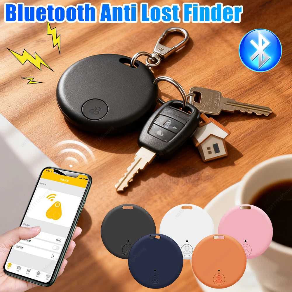 Bluetooth-Compatible Anti Lost Finder Portable Wireless Key Finder Locator Long Battery Life Remote Finder for Keys Wallet Bags