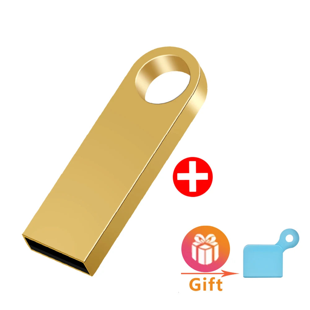 metal memory usb flash drive 32GB pendrive 4GB 128GB 64GB waterproof pen drive 16GB 8GB flash usb2.0 cle usb stick Custom logo