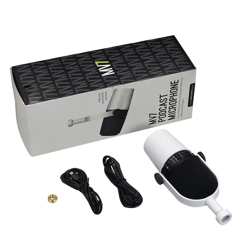 NV7 professional anchor microphone computer mobile phone live recording dubbing USB dynamic microphone reduce the noise