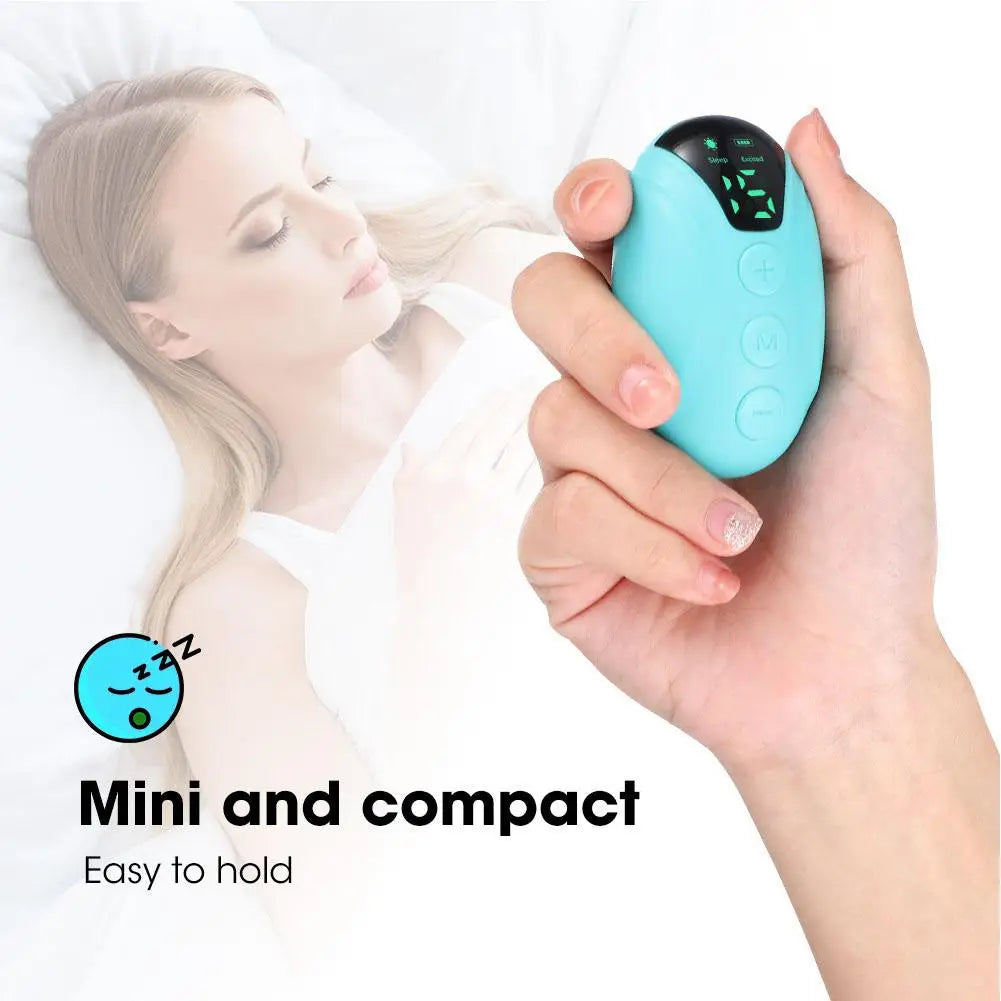 Smart Sleep Instrument Anxiety Relief Neuro Sleep Nerves Insomnia Soothe Device Pulse Stimulation Hand Held Sleeping Aid Device