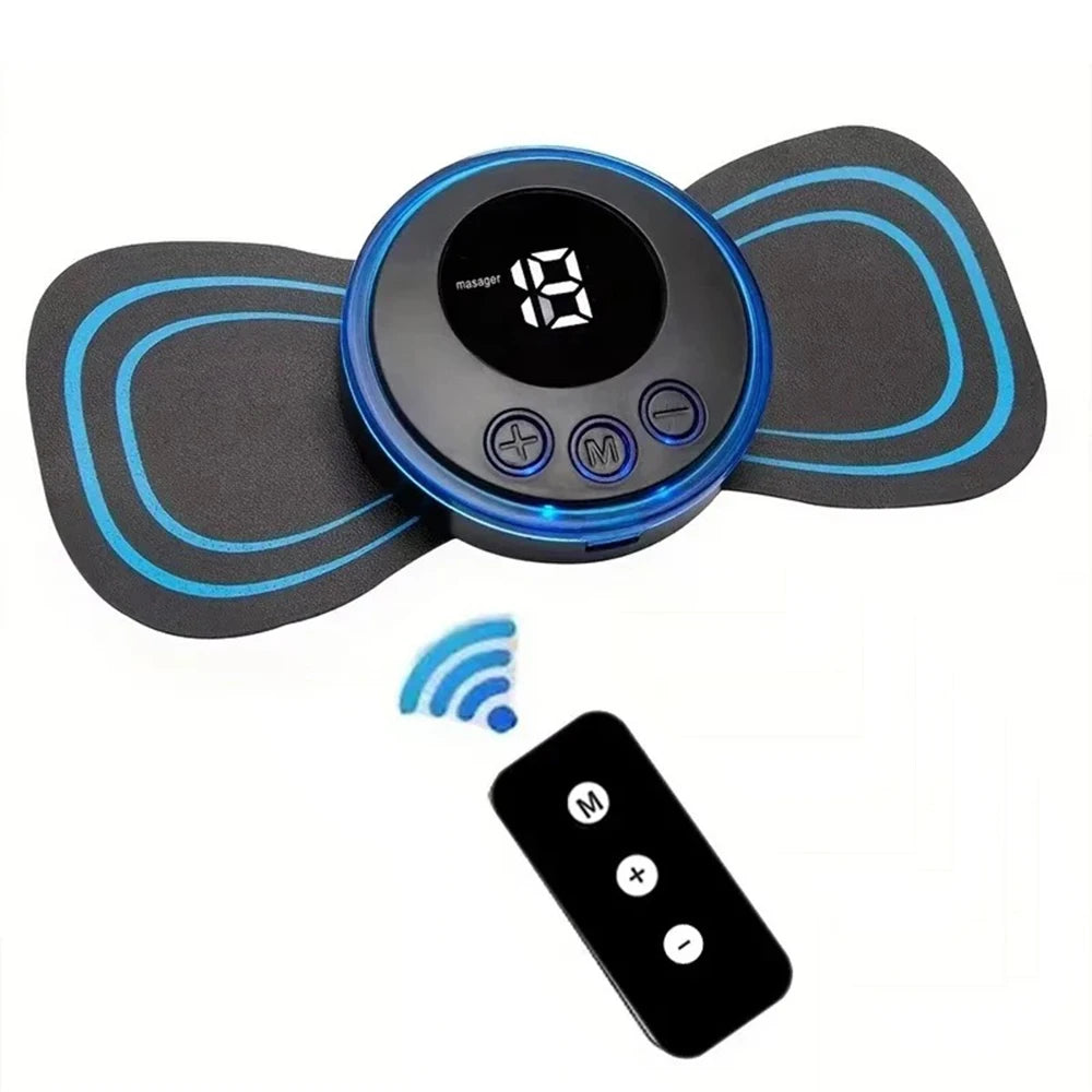 Intelligent Mini Electric Neck Massager Charging Portable Shoulder and Neck Neck Massage Patch with Multiple Adjustable Levels