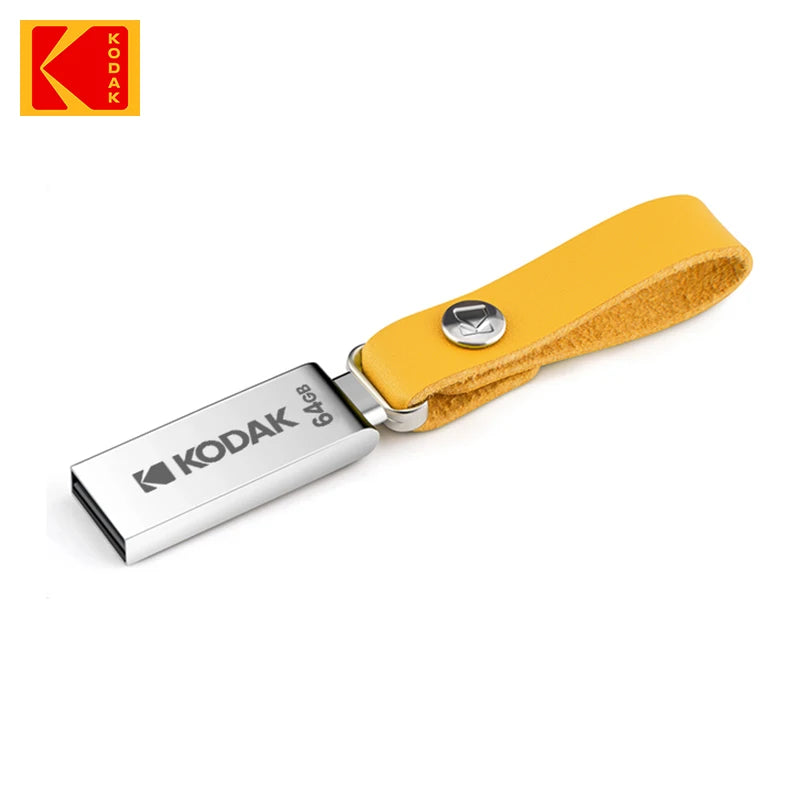 KODAK K122 USB 2.0 Pen Drive 32GB 64GB 128GB Metal USB Flash Drive Memory Pendrive