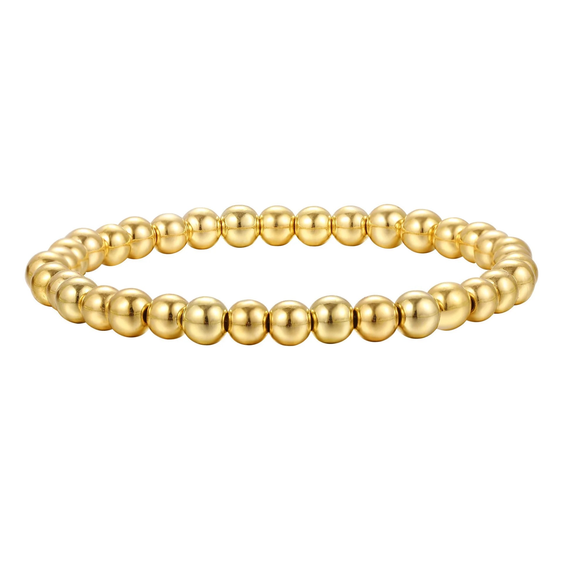 Fashion Simple Bead Bracelet Set For Women Vintage Minimalist Elegant Exquisite Round Bracelets Vacation Date Daily Wear Jewelry