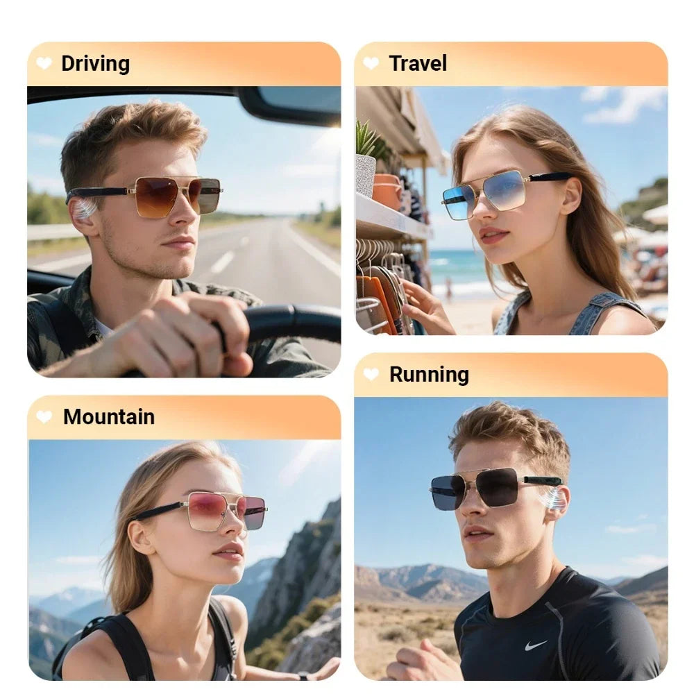 GT-30 smart glasses glasses specificationsTranslation Sunglasses Voice Remote Control Music Eyewear Waterproof Eyeglasses