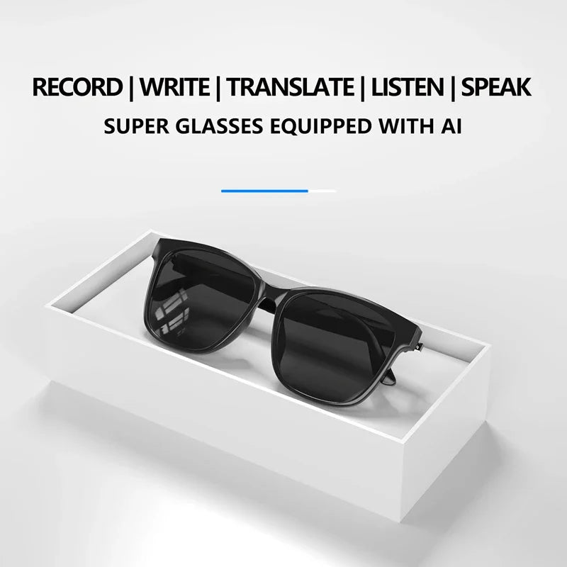 Smart Glasses AI Intelligent Translation Wireless Bluetooth Glasses With Real-time Simultaneous Interpretation Headset 2025 New