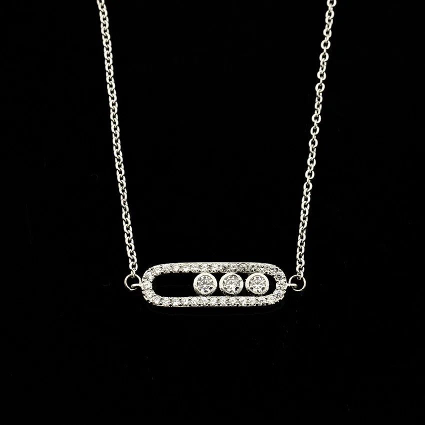 2024 Fashion New  French Luxury Design Bracelet Necklaces Bright and Elegant Suitable for Banquets Jewelry Sets