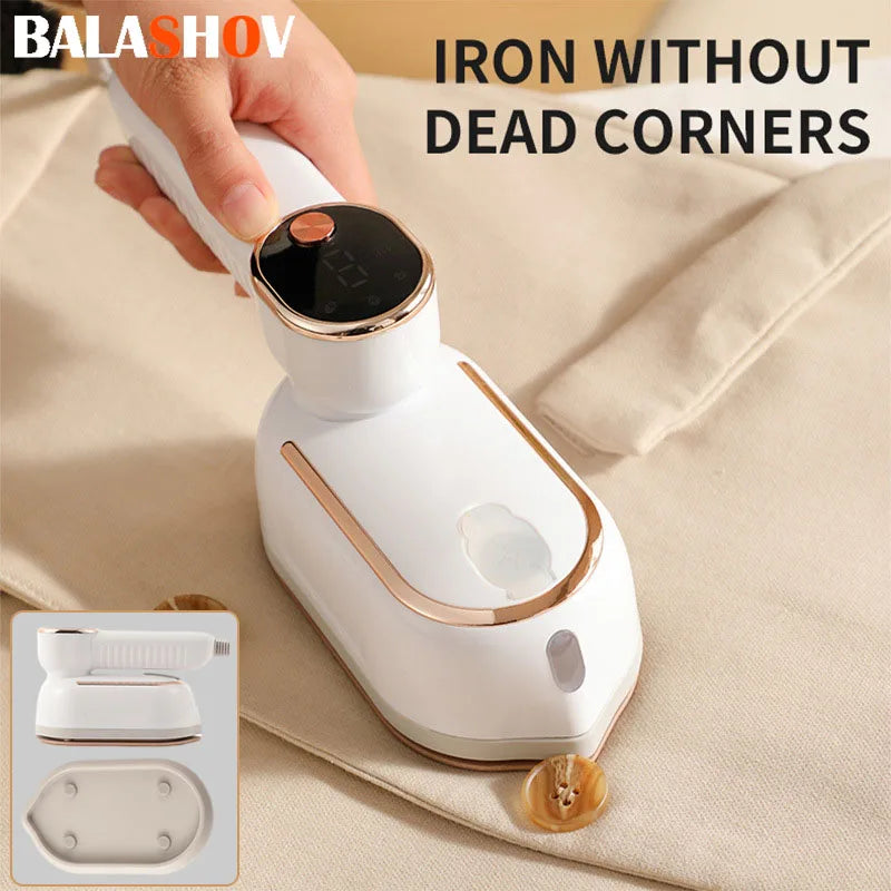 2-in-1 Mini Garment Steamer Handheld Steam Iron Portable Home Travelling For Clothes Ironing Wet Dry Ironing Machine 110V/220V