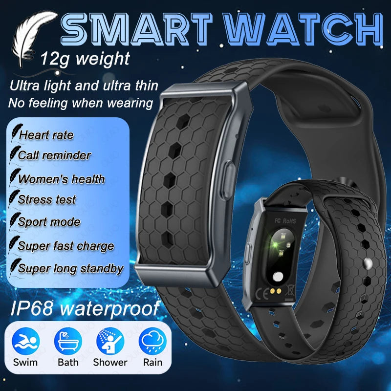 No Screen Smart Watch Men Women Fitness Smart Bracelet Sports Band Blood Oxygen Heart Rate Monitor Health Tracker Smart watch
