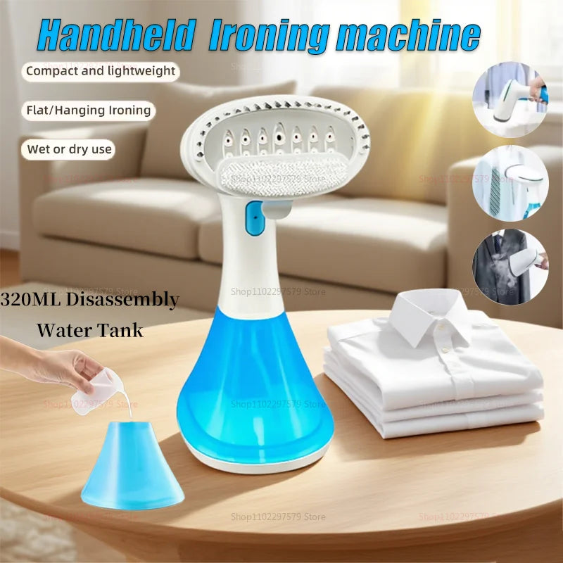 2025 New 1600W Portable Electric Steam Ironing Machine Easy to Carry Handheld Clothing Iron Suitable For Travel And Home Office