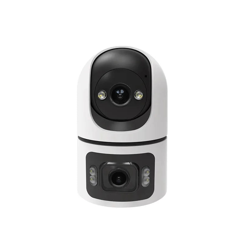 YOOSEE 8MP Indoor Smart WiFi IP Camera Dual Lens Screen Motion Detection Auto Track Two-Way Audio Onvif PTZ Security Camera CCTV
