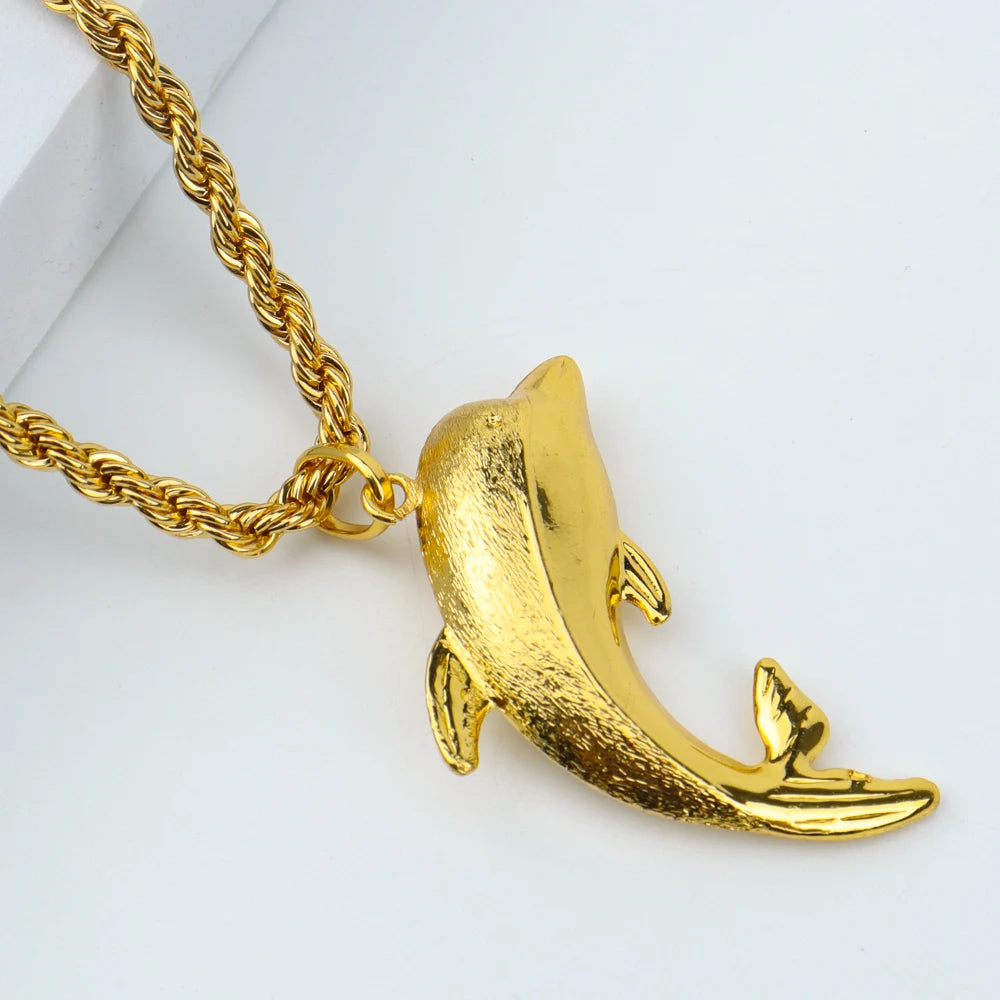 Fashion Necklace For Women Men Dubai Gold Color Jewelry Sets Couple Gift Daily Wear Party Holiday Jewelry Parent Child Set