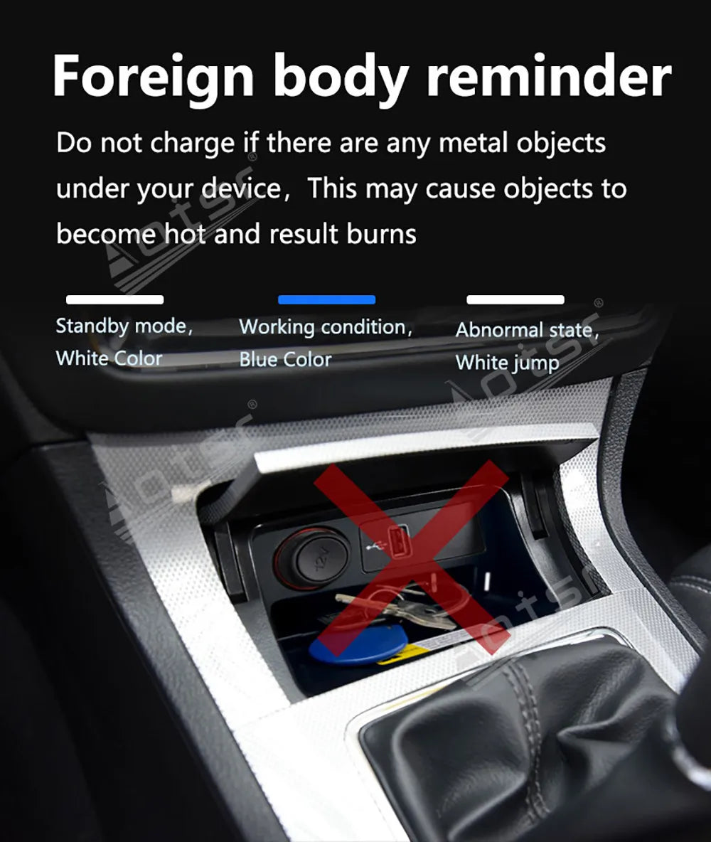 2025 New Product of Wireless Charger For Roewe NEW Energy 2016-2019 Fast charging Car Accessories Supplies Convenient Utensils