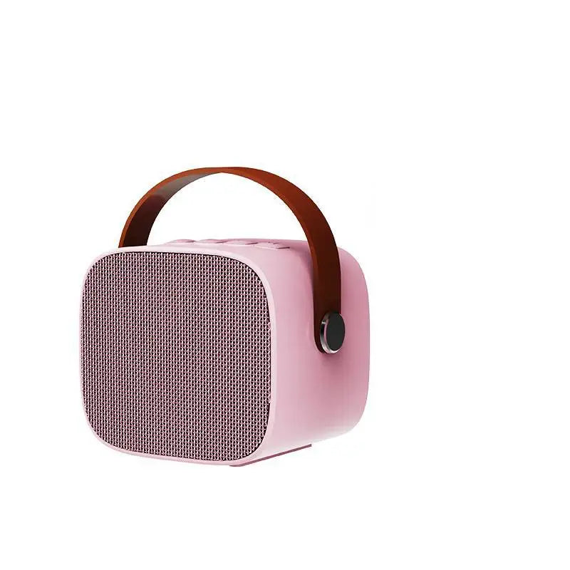 Mini Karaoke Machine for Kids and Adults Portable Speaker With 1-2 Wireless Microphone for Home KTV Birthday Party Holiday Gifts