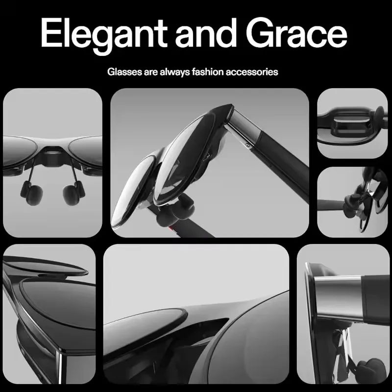 XREAL One Pro Real Smart AR Glasses X Prism 3DoF 120hz 171inch OLED Display Private Cinema Pocket TV for Phone PS5 Switch Gaming