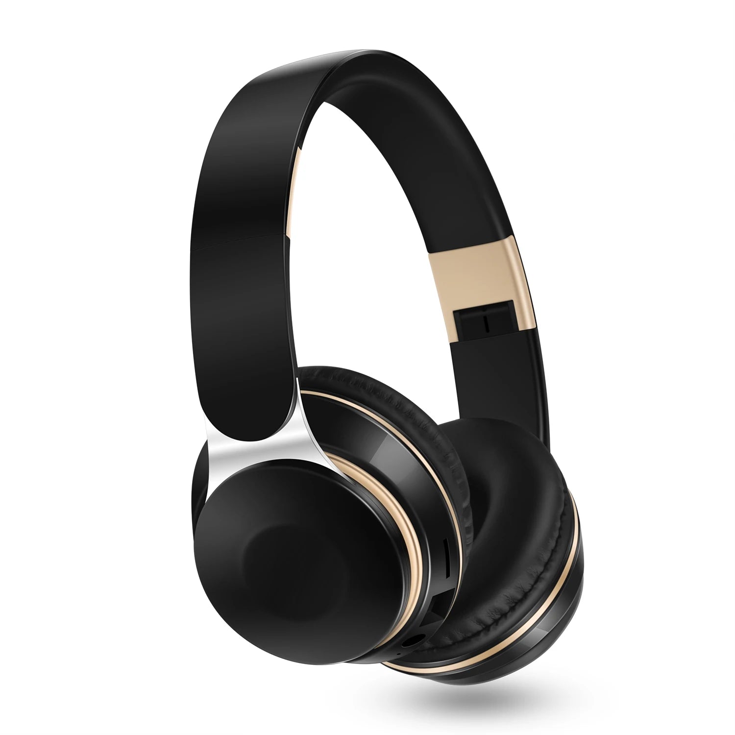 Popular Stereo Bluetooth Headset Wireless Headphone Audio Mp3 Earphone Support SD Card with Mic Student New Year Birthday Gift