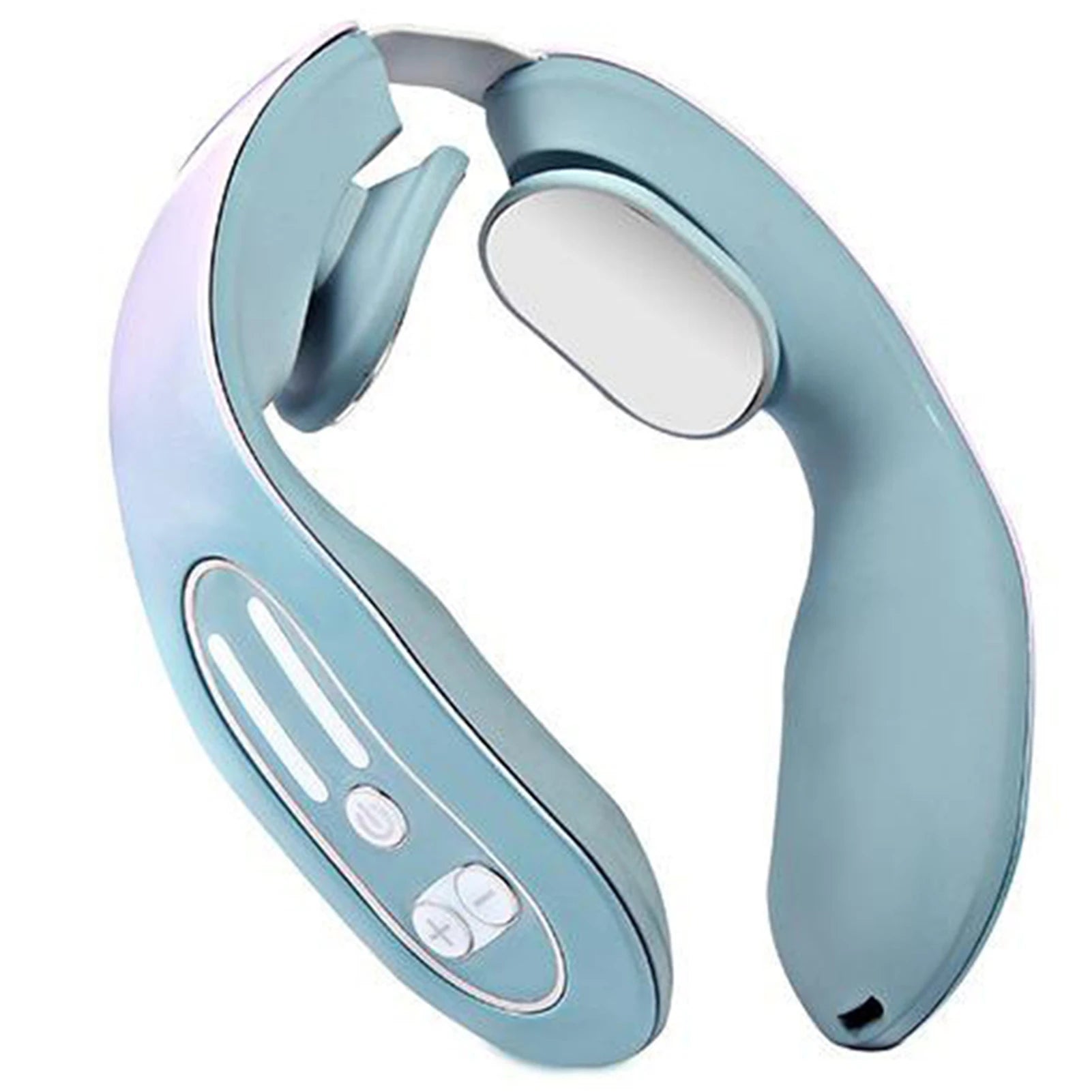 EMS-Neck Acupoints Lymphvity Massager Device Intelligent Neck Massager With Heat for Neck Shoulder
