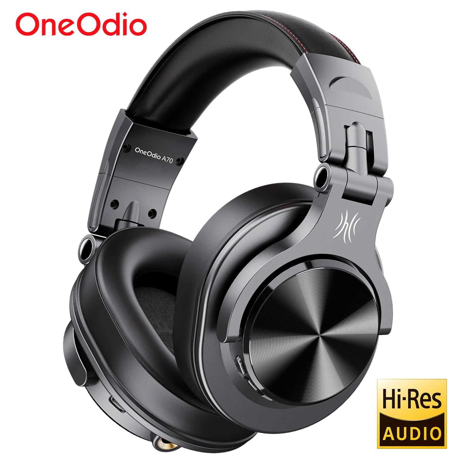 Oneodio Fusion A70 Bluetooth Headphones Hi-Res Audio Over Ear Wireless Headset Professional Studio Monitor DJ HiFi Headphones
