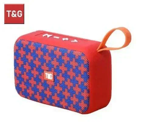T&G Speaker TG506 Portable Mini Wireless Soundbar Bluetooth Outdoor Indoor HIFI Loudspeaker Support TF Card FM Radio Waterproof