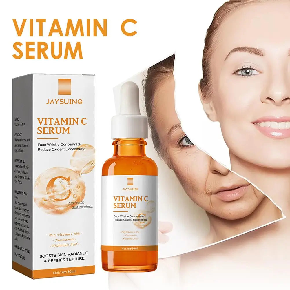 Vitamin C Face Serum Anti Aging And Skin Brightening Serum Dark Spot Remover Vit C Facial Serum With Hyaluronic Acid Skin Care