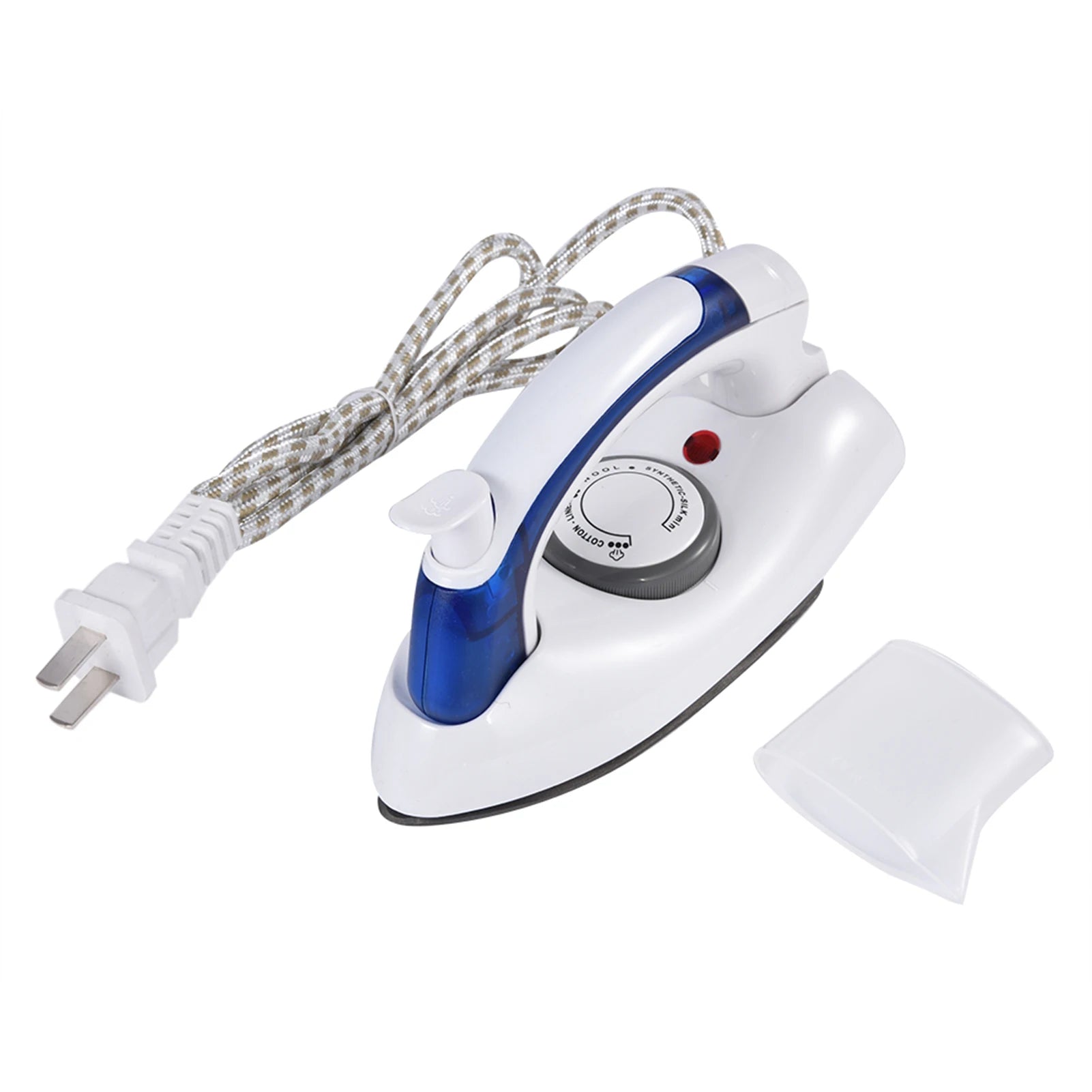 Electric Steam Ironing Machine Foldable Handheld Steam Iron With Temperature Control Function Spray Wrinkle Removal Travel Use