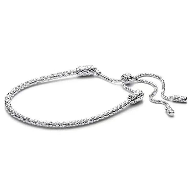 2025 new adjustable bracelet, 925 silver fashion masterpiece charming men's and women's bracelet