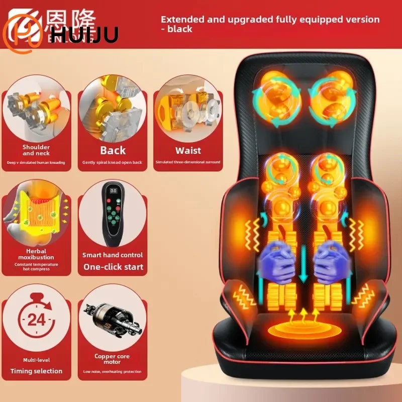 Hot selling item Massage Pad Multifunctional Intelligent Kneading Cervical Spine Waist Back Hips Seat Pad