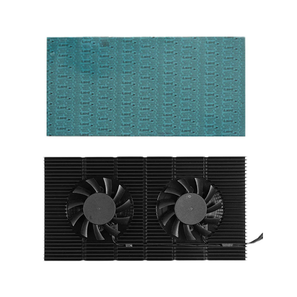 GPU Backplane Radiator Graphics Card Backplane Heatsink Alloy Aluminum Video Memory VRAM Radiator for RTX 3090 3080 3070