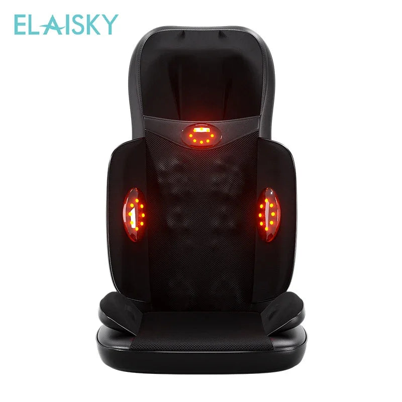 Full Body Shiatsu Massage Chair Household Electric Mattress Multifunctional Body Massage Kneading Back Cushion Neck Shoulder Mat